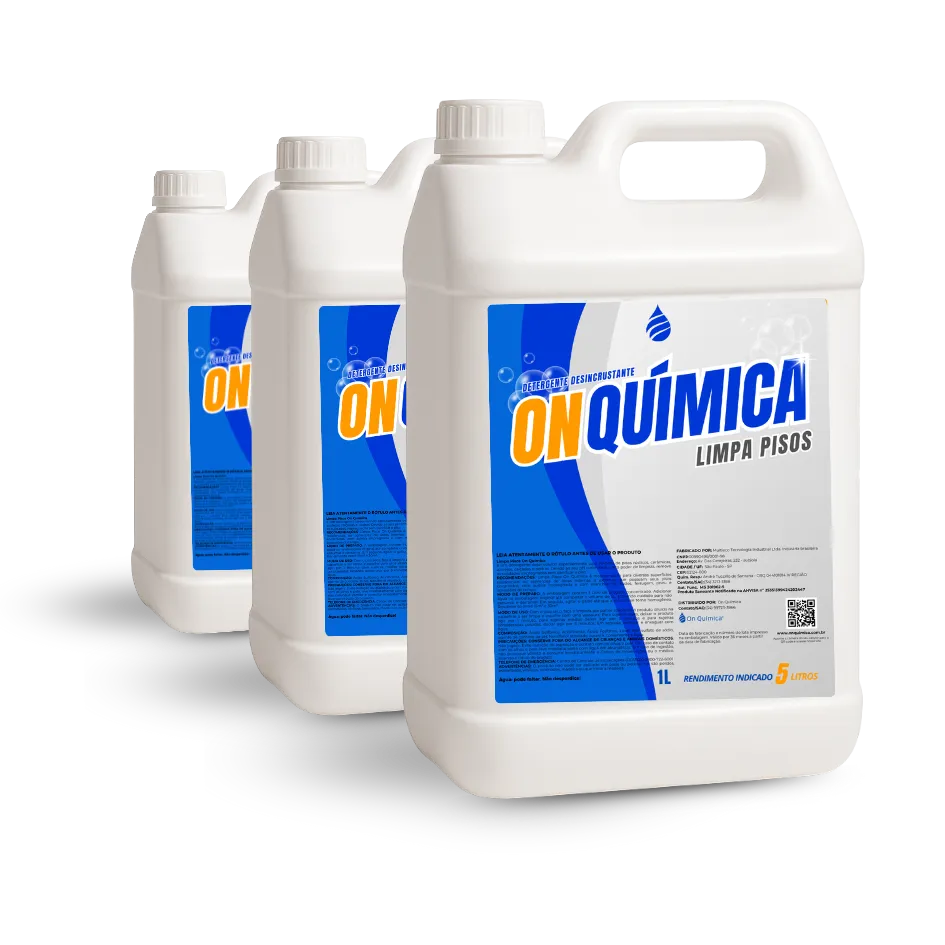 Limpa Pisos On Química – Remove Manchas e Encardido de Cerâmicas, Porcelanatos e Pedras