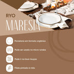 Oxford Aparelho De Jantar 30 Peças Ryo Maresia