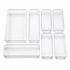 Kit 7 Organizadores Multiuso para Gavetas