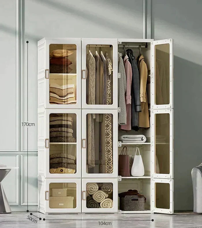 (COMPRE 1 E LEVE 2) Closet Dobrável Inteligente