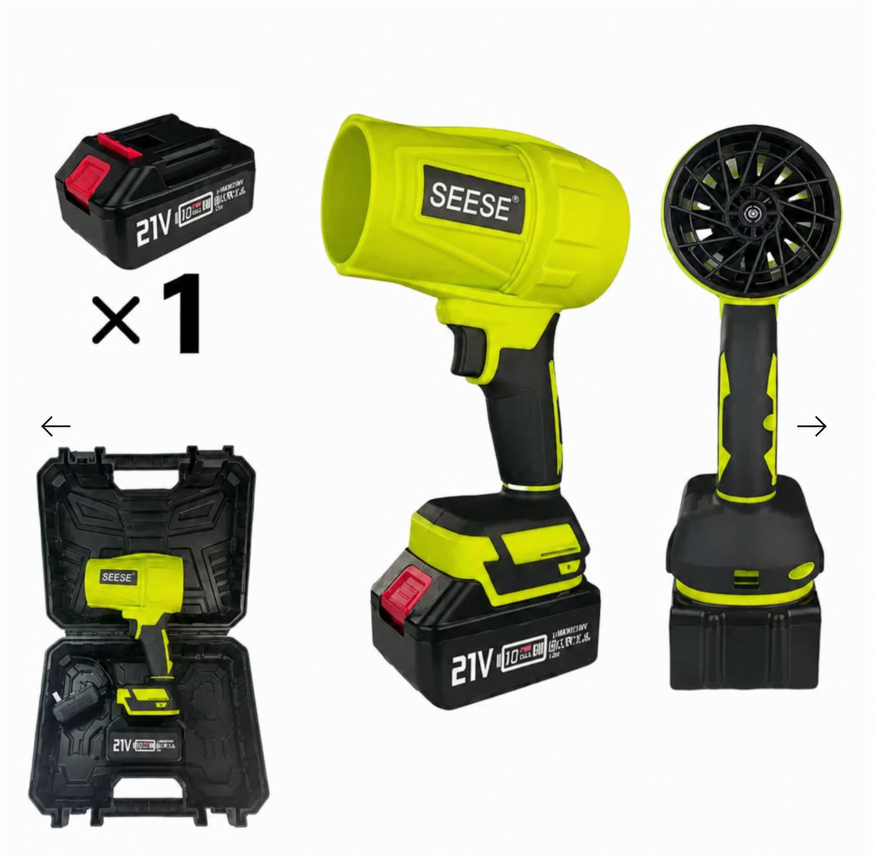 SEESE Pro™  Soprador Turbo Compacto - Casa, Carro, Sitio, Chacara, Fazenda e MUITO mais!