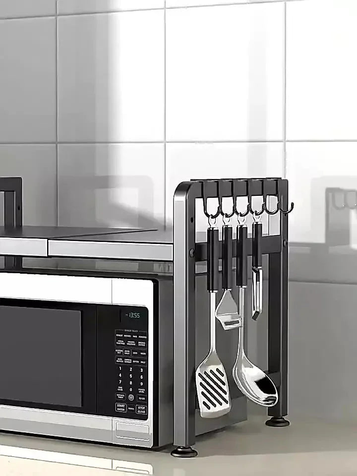 MultiFlex® - Rack Multiuso Ajustável (Dobre o Espaço da Sua Bancada) - Frete Grátis!