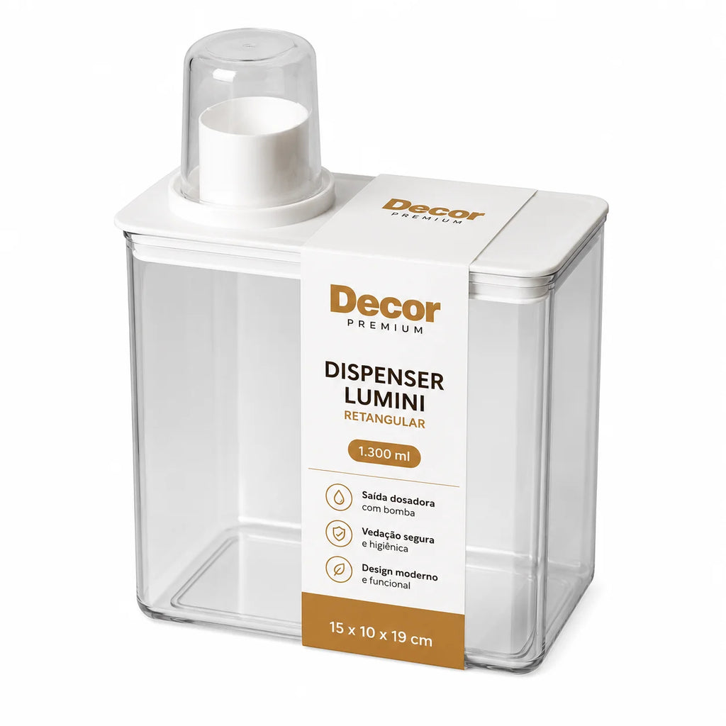 Dispenser Hermético Multiuso com Dosador
