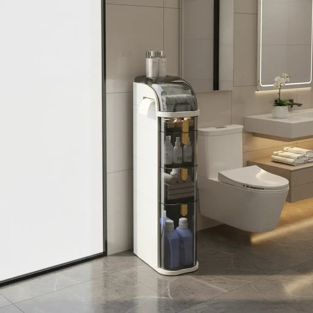 Gaveteiro Organizador | Multiuso com Rodinhas para Banheiro, Quarto, Cozinha e Lavanderia