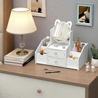 Organizador de maquiagem com Espelho e Gavetas | Lyra Beauty