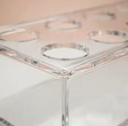 Vaso Centro de Mesa em Acrílico Transparente